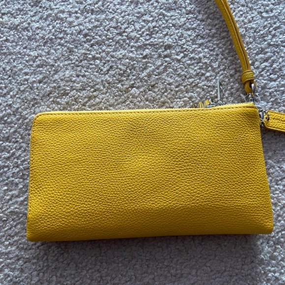 Yellow Coach Wallet - Picture 2 of 2
